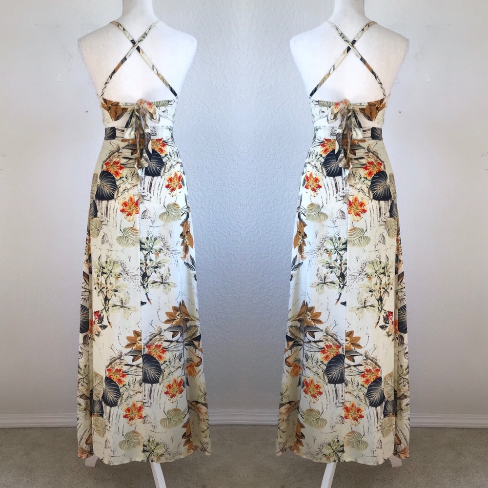 🎉2X HOST PIC🎉FLORAL CROP TOP MAXI SKIRT BOHO SET - Picture 10 of 16